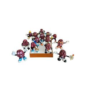 The California Raisins Set of 14 with Sandwich Stage Vintage 1987